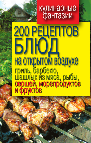 Водяницкий Владимир - 200 рецептов блюд на открытом воздух: гриль, барбекю, шашлык из мяса, рыбы, овощей, морепродуктов и фруктов скачать бесплатно