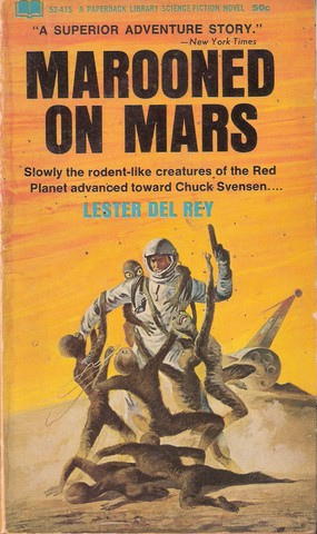 Дель Рей Лестер - Marooned on Mars скачать бесплатно