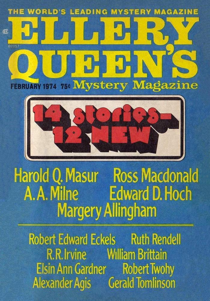 Agis Alexander - Ellery Queen’s Mystery Magazine, Vol. 63, No. 2. Whole No. 363, February 1974 скачать бесплатно