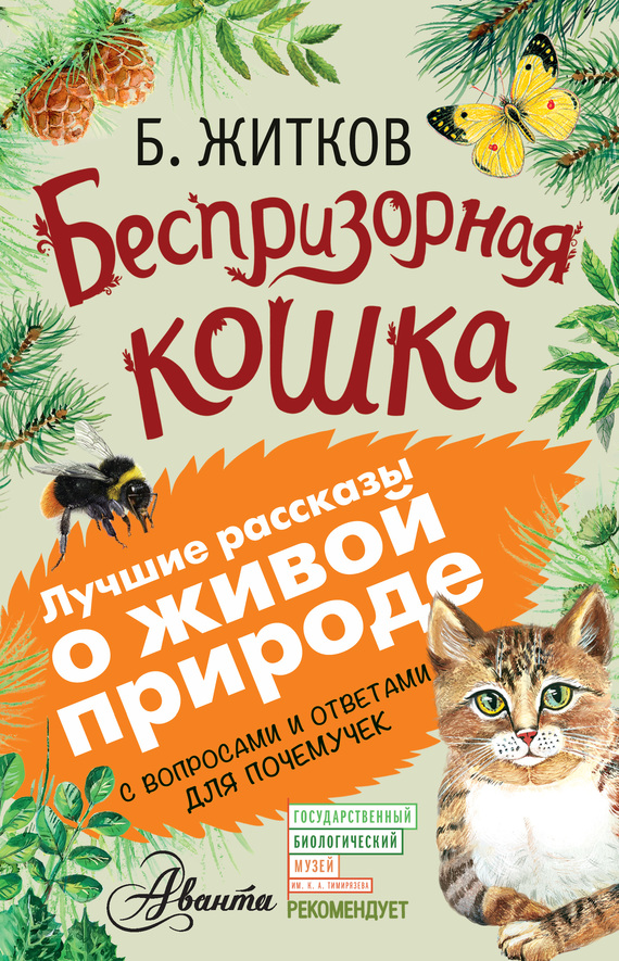 Житков Борис - Беспризорная кошка (сборник). С вопросами и ответами для почемучек скачать бесплатно