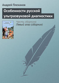 Плеханов Андрей - Особенности русской ультразвуковой диагностики скачать бесплатно