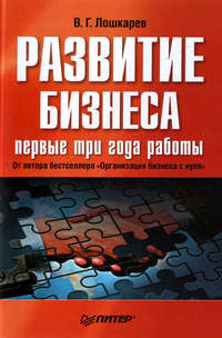 Лошкарев Василий - Развитие бизнеса: первые три года работы скачать бесплатно