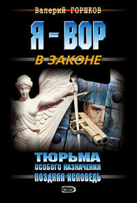 Горшков Валерий - Поздняя исповедь скачать бесплатно