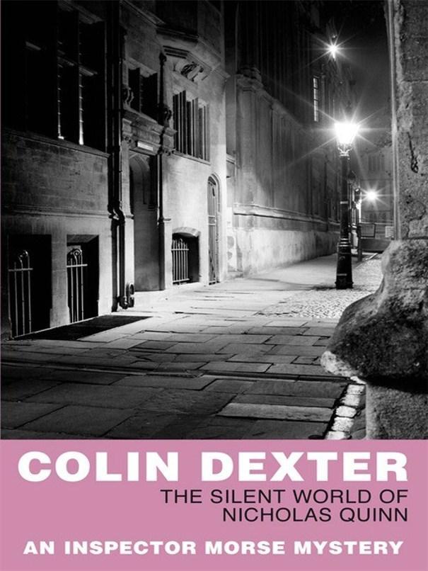 Dexter Colin - The Silent World Of Nicholas Quinn скачать бесплатно