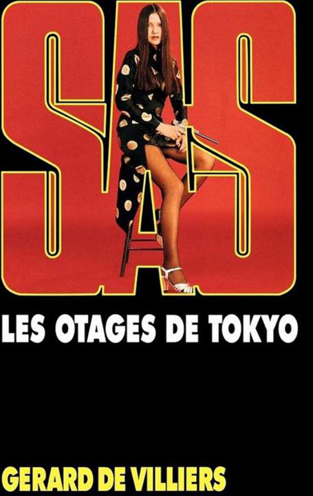 de Villiers Gérard - Les otages de Tokyo скачать бесплатно