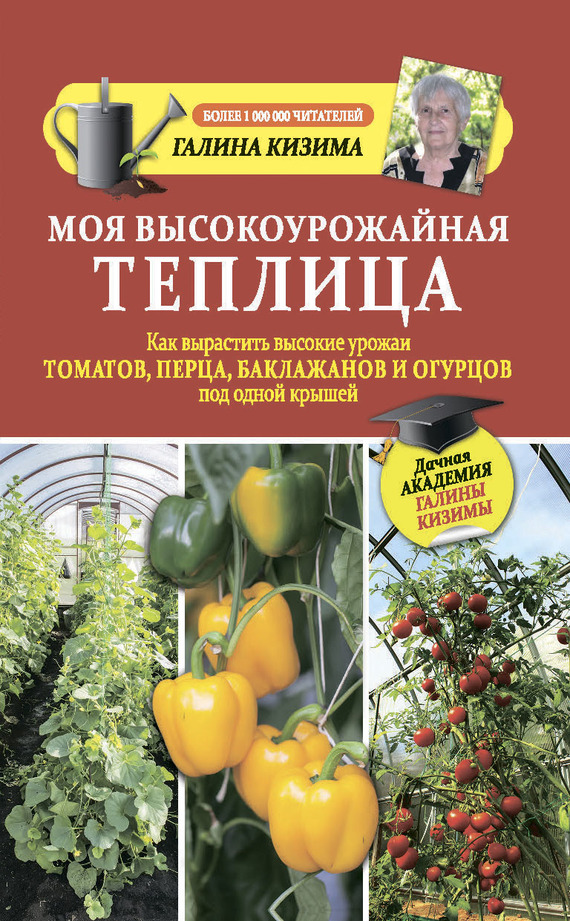 Кизима Галина - Моя высокоурожайная теплица. Как вырастить высокие урожаи томатов, перца, баклажанов и огурцов под одной крышей скачать бесплатно