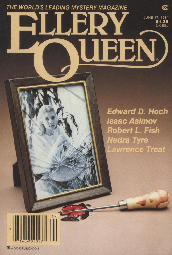 Asimov Isaac - Ellery Queen’s Mystery Magazine. Vol. 77, No. 7. Whole No. 454, June 17, 1981 скачать бесплатно