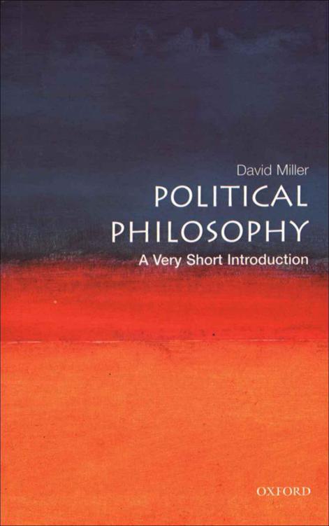Miller David - Political Philosophy: A Very Short Introduction скачать бесплатно