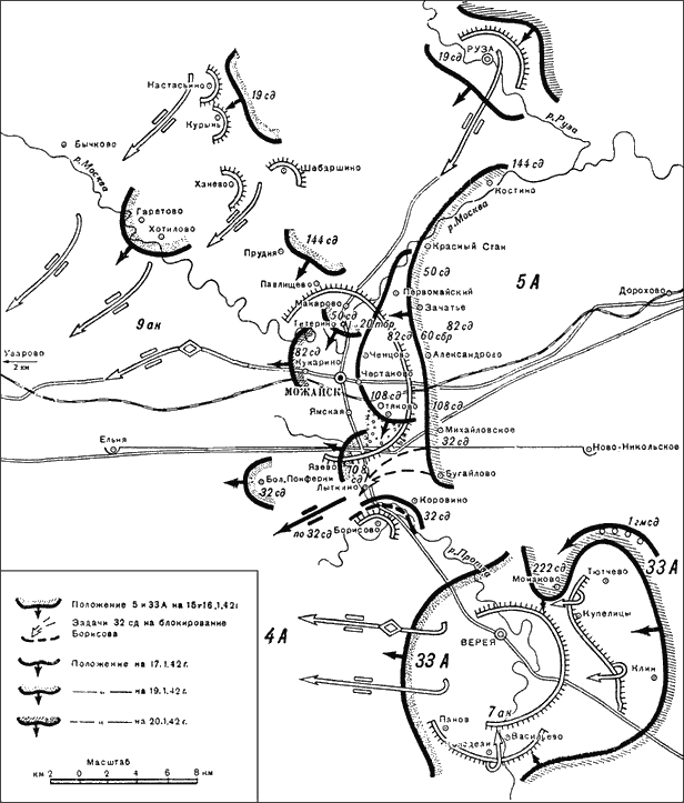 Ноябрь 1941 карта боевых действий