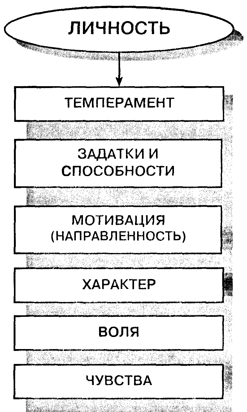 Человек в психологии схема