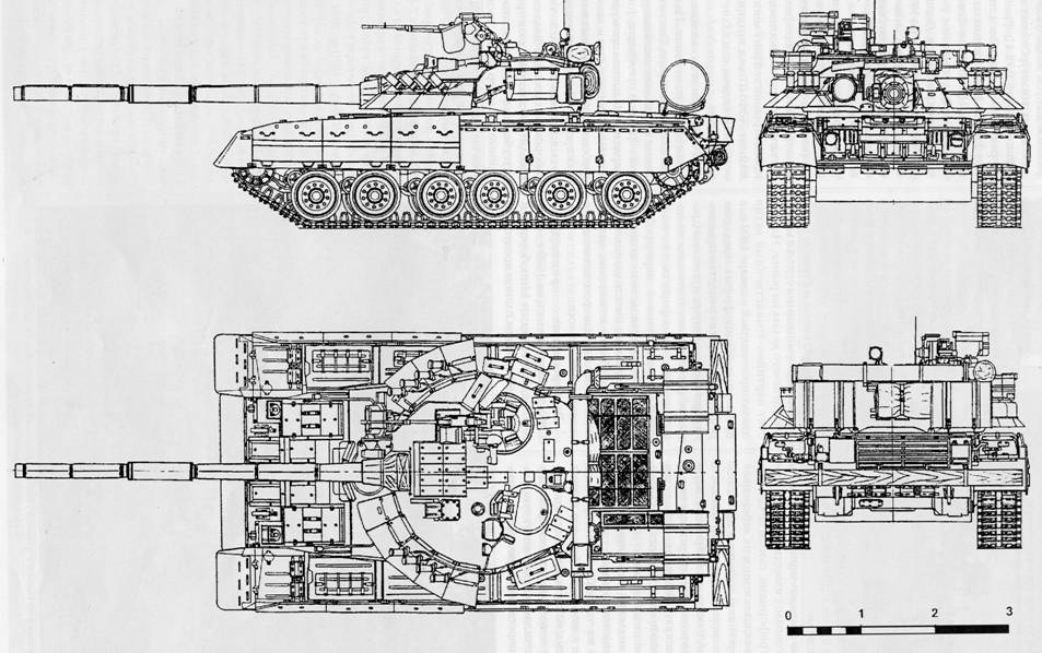 Т 72б чертеж