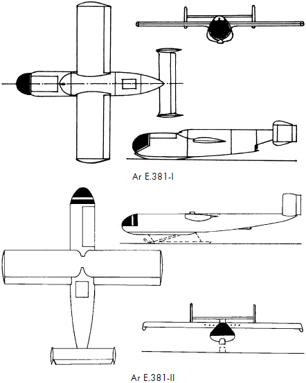 Arado 234 чертеж