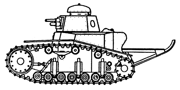 Как нарисовать танк т 35