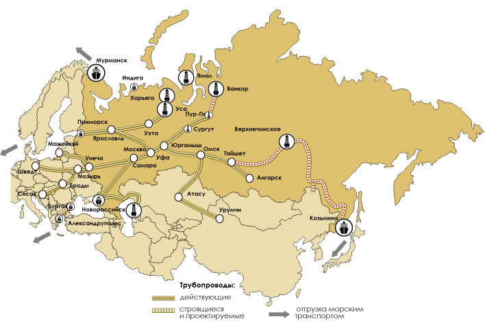 Заправки роснефть на карте россии