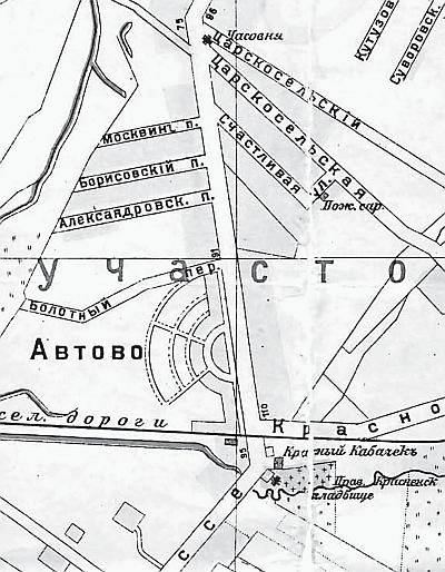 Карта петрограда 1916