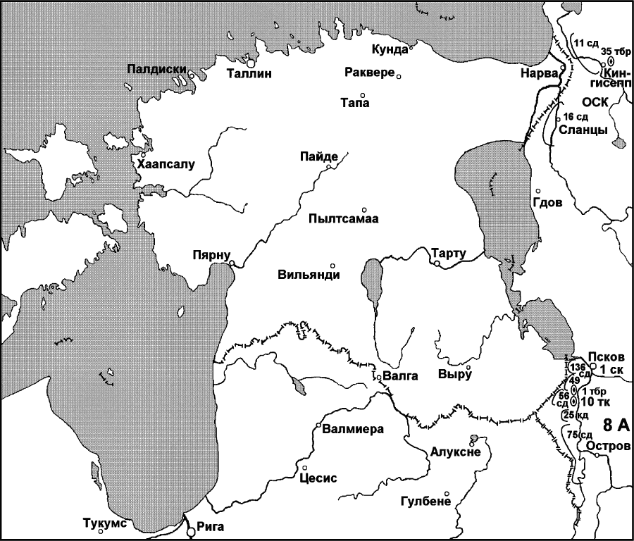 Карта эстонии до 1939 года карта