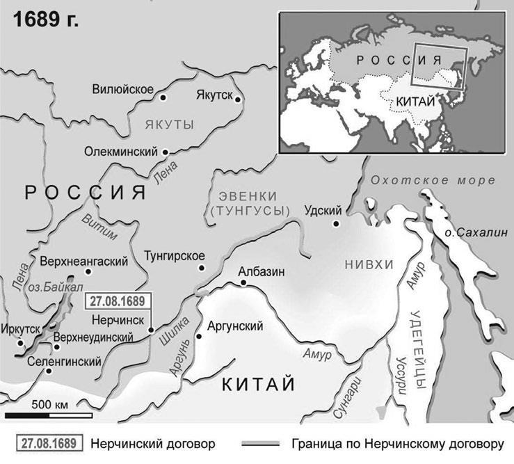 Карта 1689 года